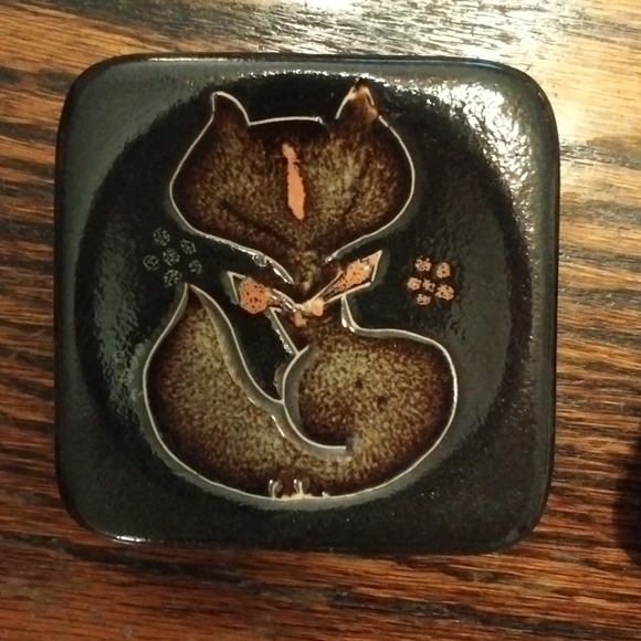 Cute Fox Trinket Dishes - Picture 2 of 5